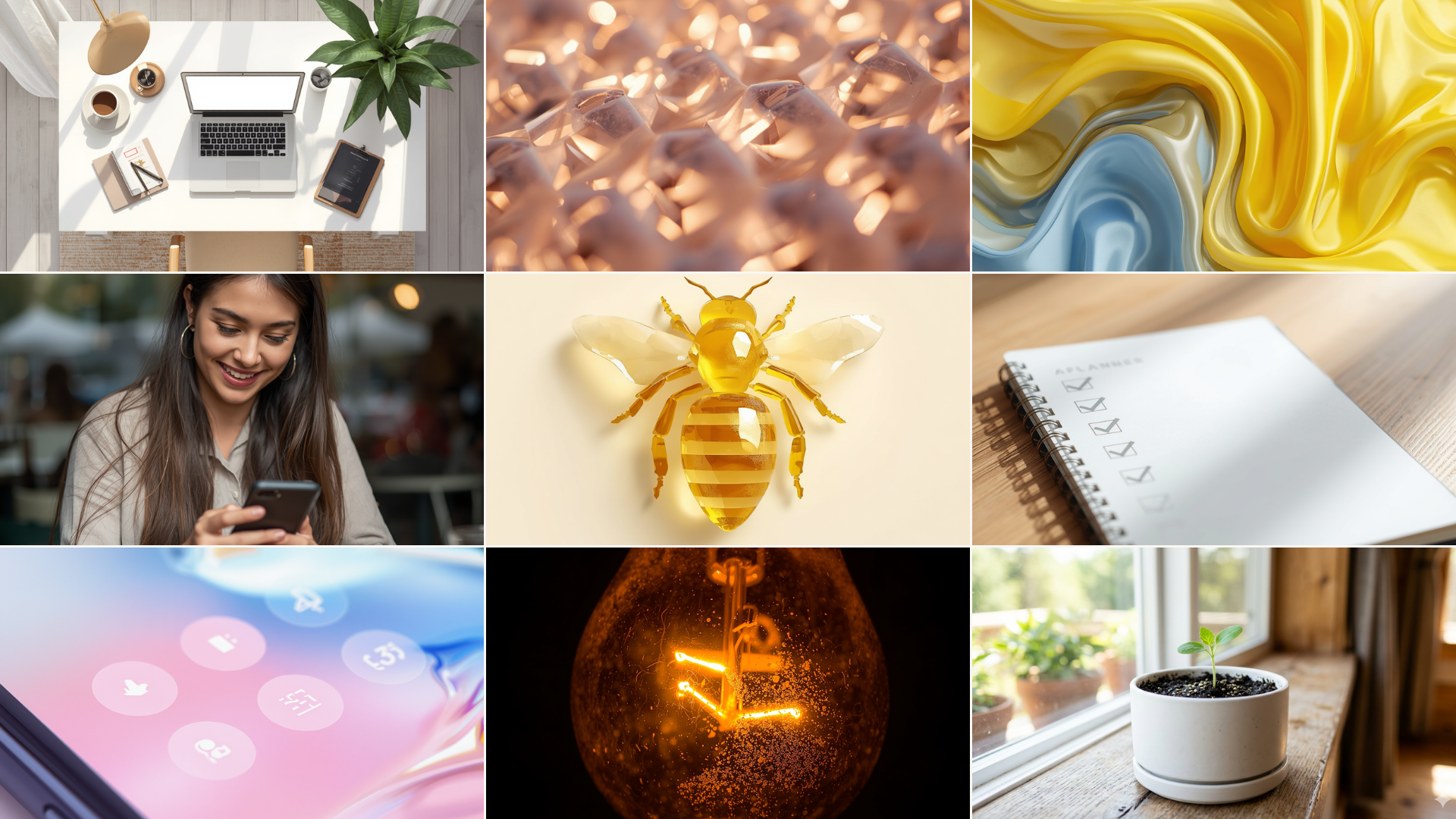 BusyBee moodboard